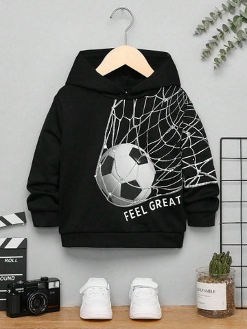 Feel Great Hoodie Black